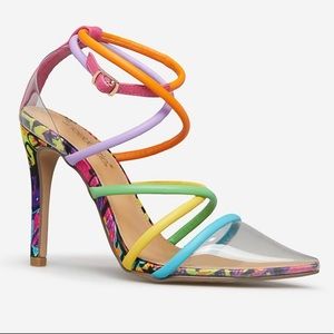 Multi Colour Heels size 8.5
